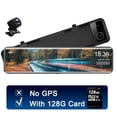 thumbnail image 1 of Car DVR Rear View Mirror Recorder 4K Video 12 Inch Dash Cam GPS Track 415 Ultra HD 3840*2160P Camera ,Clear Images, 1 of 7