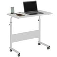 thumbnail image 4 of Standing Computer Desk With Wheels, Removable Side Desk, Sit-stand Desk With Adjustable Height, Card Slot, 4 of 6