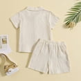 thumbnail image 4 of TOWED22 Toddler Baby Boy Hunting Outfits Duck Jungle Camo Short Sleeve T Shirt Shorts Set Casual Summer Clothes 2Pcs Beige,2-3 Y, 4 of 7