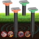 thumbnail image 2 of Repelente Solar de , Repelente de Ratones Ultrasónico y con Energía Solar, Impermeable para Césped, Patio y Jardín, 4 Piezas, 2 of 5