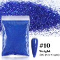thumbnail image 1 of Purpurina holográfica para uñas, 50g, brillante, láser, dorado, plateado, forma hexagonal mixta, polvo de lentejuelas gruesas, decoración de Arte de uñas DIY, 1 of 4