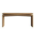 thumbnail image 4 of Tcbosik 65 inch Long Console Table, Narrow Sofa Table, Behind Couch Table for Living Room, Hallway, Entryway, Easy Assembly, Antique Brown, 4 of 8