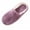 Purple, variant on jovati Womens House Slippers Slip-On Anti-Skid Flower Indoor Casual Shoes Snow Slipper