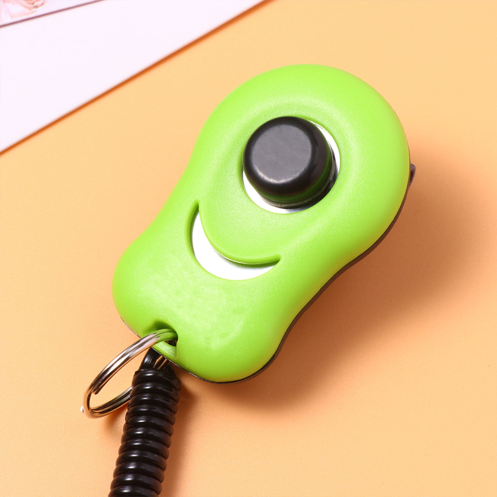 WEUVEB 1Pc Green Training Whistle for Pet Obedience and Agility Sound Trainer for Dogs Cats Birds