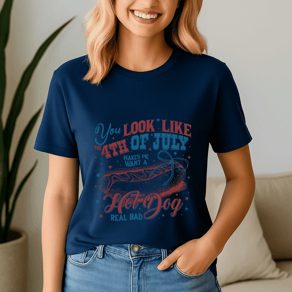 You Look Like Want A Hot Dog 4Th Of July, Independence Day, Fourth Of July,4 Of July Shirt, Memorial Day Gift, Usa Flag, Fireworks Shirt, Stars And Stripes Tee, Patriotic Tshirt