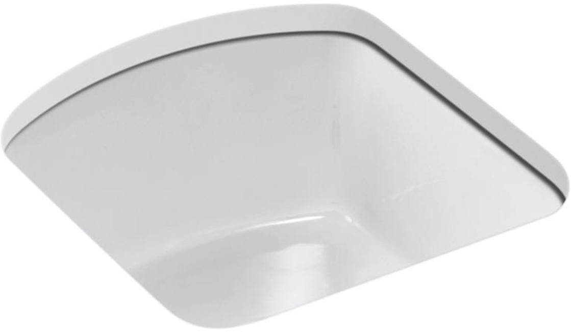 Kohler K5848 Napa 183/4" Cast Iron Undermount Bar Sink White