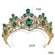thumbnail image 4 of Crystal Wedding Tiara Hair Accessory for Bride Women Special Occasions 6.3×6.3×3.1in 1Set, 4 of 4