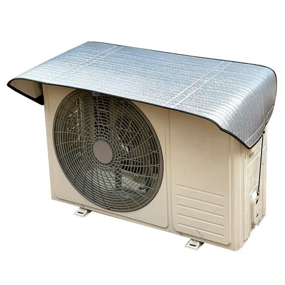 Cover for air conditioning outdoor unit, magnetic air conditioning cover, air conditioning outdoor unit cover with bubble wrap for all weather conditions