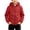 Solid Color, variant on Boys Raincoat Lightweight Long Sleeve Hooded Windproof Rain Jacket Solid Color Waterproof Windbreaker with Pocket Size 4-15