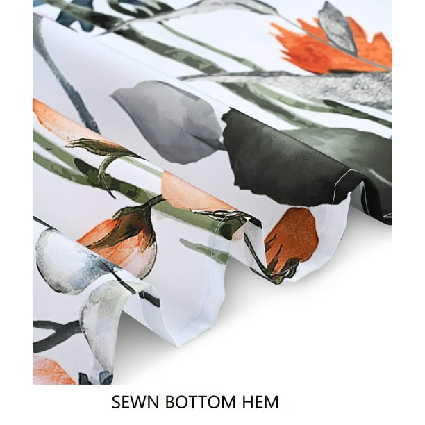 Bevtee Floral Fabric Shower Curtain, Bathroom Shower Curtain Sets, Colorful Wildflower Flowered Shower Curtain with 12 Hooks , 72” x 72” Bevtee Floral Fabric Shower Curtain, Bathroom Shower Curtain Sets, Colorful Wildflower Flowered Shower Curtain with 12 Hooks , 72” x 72” - Image 7