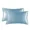 Blue, variant on Satin Pillowcase 2 Pack Soft Breathable Silky Pillow Case for Hair and Skin, Cooling Silk Pillow Covers with Envelope Closure Queen Size 20"X 30"