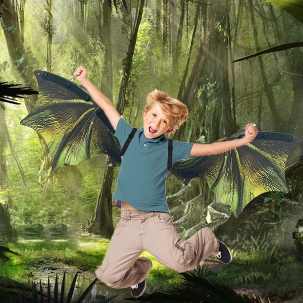 Alas de dinosaurio Juguete Diseño creativo Alas brillantes Alas luminosas para niños niñas