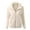 Beige 01, variant on DeHolifer Winter Coat for Women Zipper Cotton Outwear Hooded Sweater Coat Casual Hoodies Open Front Oversized Cardigan with Pockets Red XL