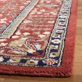 thumbnail image 4 of Safavieh Antiquity Collection AT64A Handmade Traditional Oriental Premium Wool Area Rug, 4' x 6', Red / Multi, 4 of 5
