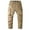 Khaki, variant on qolati Men's Casual Cargo Pants Casual Workout Joggers Stretch Sweatpants Hiking Outdoor Straight Leg Work Pants with Multi Pockets
