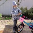 thumbnail image 1 of KAKOWELY Kids Plastic Storage Bike Basket Weave Design 1Pack, 1 of 6