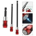 thumbnail image 2 of Drill Bit Extension Magnetic Hex Bit Extension Holder For Impact Driver Bits With 1/4 Inch Hex Shank Quick Release Adapter Universal Fit For DIY And Professional Use, 2 of 8