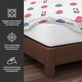 thumbnail image 4 of NBA Multi Team E W Split Twin Sheet Set, 4 of 6