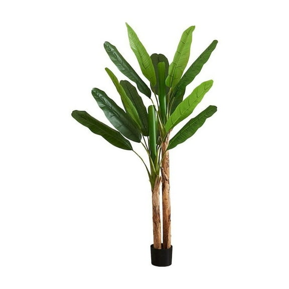 Monarch Artificial Plant, 83" Tall, Banana Tree, Indoor, Decorative