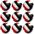 thumbnail image 1 of Pelotas de poliuretano impermeables Ukontagood para voleibol, paquete de 9 unidades, tamaño 5, 1 of 7