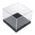 thumbnail image 2 of Vitrina acrílica de mostrador, caja cúbica, soporte de exhibición transparente y versátil para cosméticos y figuras de acción. Base de 20 cm x 10 cm, 2 of 7