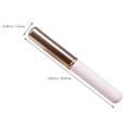 thumbnail image 2 of WEUVEB 3Pcs Lip Gloss Applicators Makeup Brush Set Assorted Colors Soft Bristles Easy to Use, 2 of 8