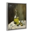 thumbnail image 3 of Stupell Industries Olive Oil Still Life Food & Beverage Painting Gray Floater Framed Canvas Art Print Wall Art, 25 x 31, 3 of 9