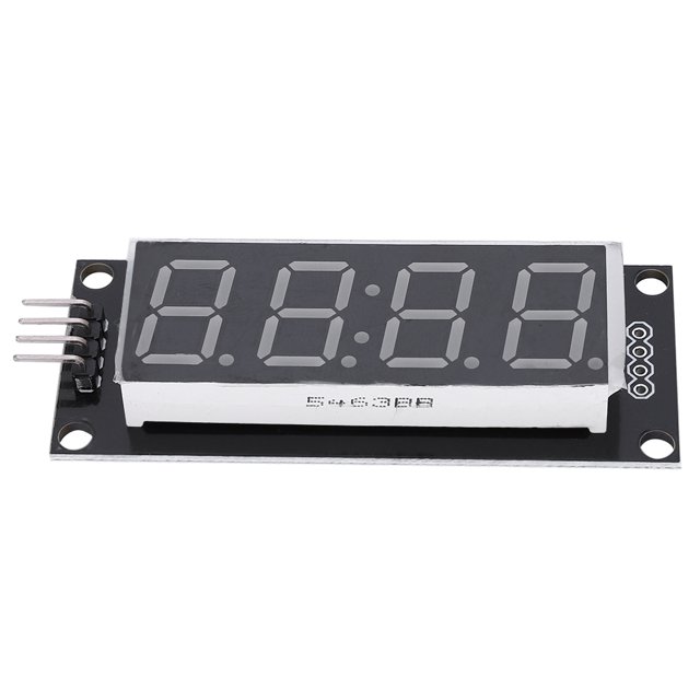 Display Tube Module 7-segment Display Tube Module Electronic Components LED Display Tube Module 4-Digit 7-Segment For 2-Pin Digital I/O Connection Components ANGGREK 7-Segment Display Tube Module