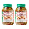 Central Grocery Olive Salad 32 oz (Pack of 2) Perfect for Muffulettas