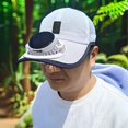 thumbnail image 3 of 2025 New Solar Rechargeable Peaked Cap, Solar-Powered Baseball Cap with Built-in Fan, USB & Solar Powered Fan Hat, 3 of 9