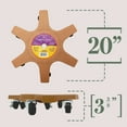 thumbnail image 4 of Plant Stand 20430 sous le Caddie 20 in.-Terra Cotta, 4 of 5