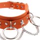 thumbnail image 2 of Minnieouse Harajuku Chocker Sexy Lock Key Remaches Black Goth Punk Chokers Gothic Gargantilla Collar para mujeres Hip Hop Cosplay Ropa, zapatos y accesorios Miscelánea naranja Minnieouse PS11274-06, 2 of 6