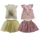 thumbnail image 1 of Kit 2 Conjuntos Blusita Bordada Falda tipo Tutu Conejita y Cisne Talla 3x aÃ±os Kiss Playeras y Tops para niÃ±as, 1 of 4