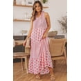 thumbnail image 1 of a.Jesdani Robe Maxi à Col en V : Chic Géométrique, Légère pour l'Été, 1 of 8