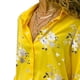 thumbnail image 2 of Guardurnaity Blusa de manga larga con solapa para mujer, blusa de manga con patrón para niñas, blusa de estilo suelto, camisa Type2 NO2, 2 of 6