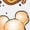 WHITE, variant on Disney - Disney Foods - Men's Long Sleeve Graphic T-Shirt