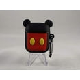 thumbnail image 2 of Coque Airpods, Plus Récente Housse de Protection Antichoc Mickey, Protection Souple 3D Coque en Silicone de Bande Dessinée Compatible pour Apple Airpods 2 & 1 Cas de Charge avec Porte-Clés Mousqueton, 2 of 4