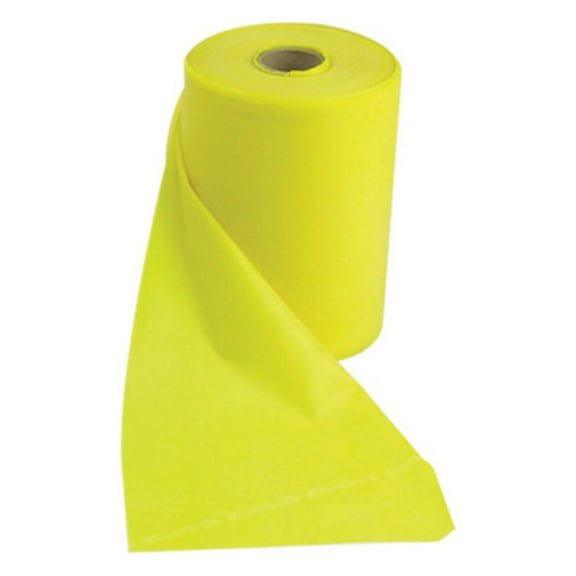 TheraBand Twin-Pak Latex-Free Exercise Band, Yellow, 100 Yard (2 50-yd Boxes)