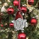 thumbnail image 3 of Adornos para árbol de Navidad, adorno conmemorativo, adorno navideño, colgantes de decoración Xma para decoración del hogar de vacaciones Xma, plateado (1 juego, rojo plateado), 3 of 5