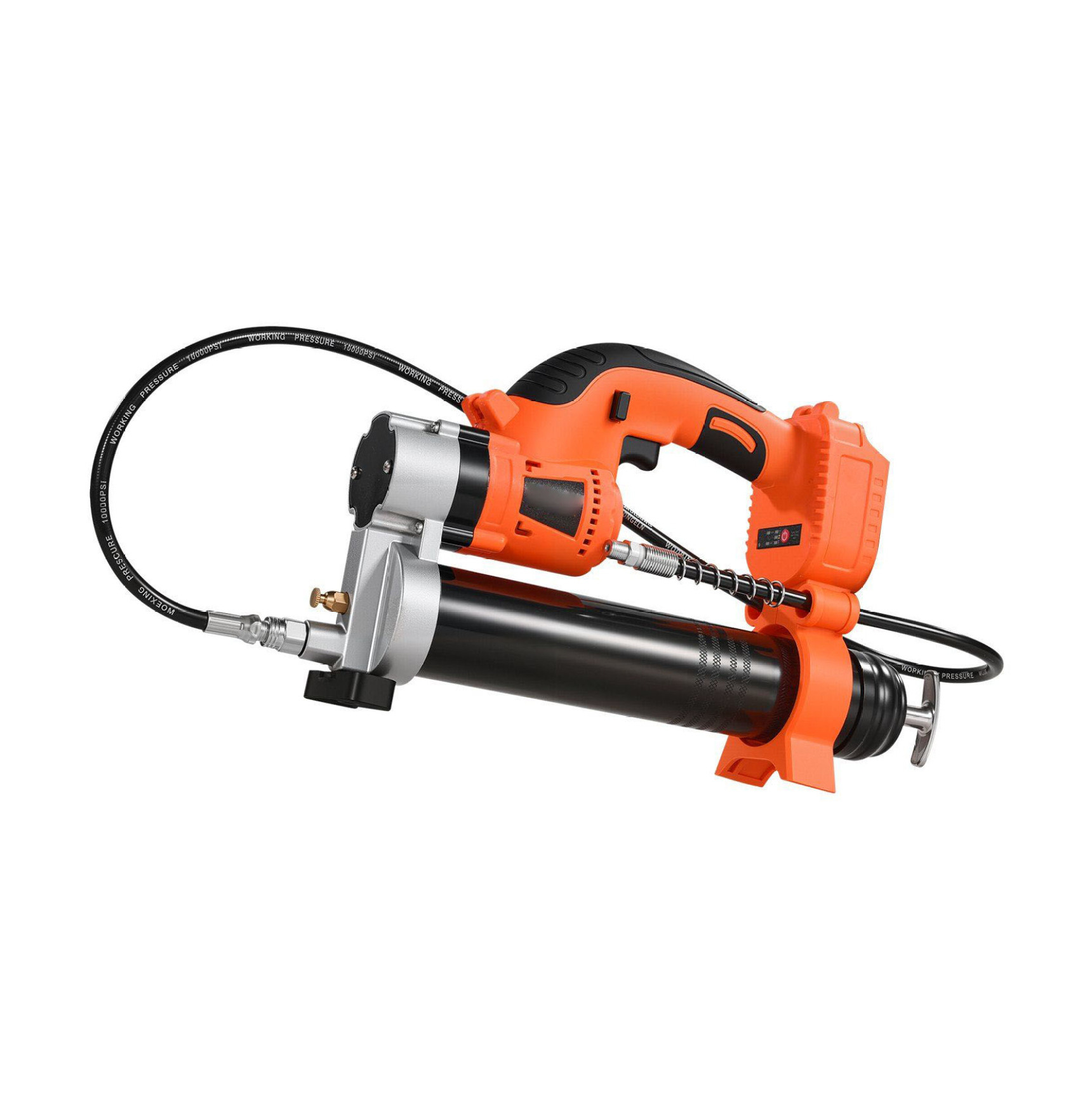 Cordless Grease Gun 80,000 PSI 20V Electric Grease Gun (Tool Only) - High Pressure, Variable Speed, Flexible & Rigid Hoses, LED Light, for Automotive, Industrial & Farm Equipment