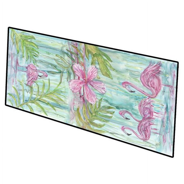 Caroline's Treasures SC2087HRM2858 28 x 58 Po Flamingos Tapis Coureur Intérieur Ou Extérieur