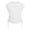 White, variant on YunPes Girls Shirts Side Ruched Short Sleeve Crewneck 𝐅itted Tops Casual Summer Soft Tee Clothes 6‐15 Years Yoga Dance Streetwear