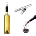 thumbnail image 5 of Enfriador de vino, varilla enfriadora de botellas de vino 3 en 1 de acero inoxidable, varilla enfriadora de vino con aireador y vertedor., 5 of 5