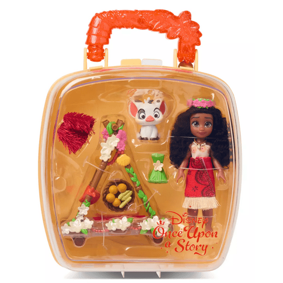 Disney Parks Moana Once Upon a Story Mini Doll Playset New With Tag