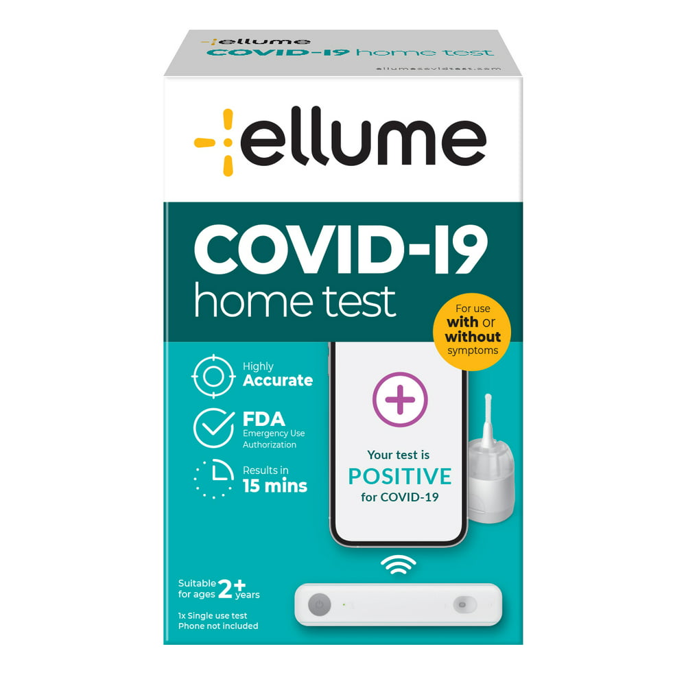 Ellume COVID Test Kit, At Home COVID19 Home Test Kit, Rapid Antigen