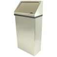 thumbnail image 3 of Frost Stainless Steel Wall Mount Trash Can W/Spring Load Lid 11 Gallon, 3 of 3