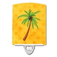 thumbnail image 1 of Carolines Treasures BB8167CNL Palm Tree Yellow Polkadot Ceramic Night Light, 1 of 1