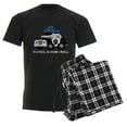 thumbnail image 6 of CafePress - Police Car Men's Dark Pajamas - Men's Dark Loose Fit Cotton Pajama Set, 6 of 7