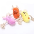 thumbnail image 3 of Pet Cute Sounding Drawstring Cleaning Teeth Puzzle Plush Toy Calf, 3 of 3