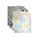 thumbnail image 1 of Paquete de 5 paños de cocina para cocina | Toallas de plato suecas geométricas | Paños de esponja de celulosa | Toallas de papel reutilizables lavables | Sin olor, toallas de limpieza domésticas, 1 of 5